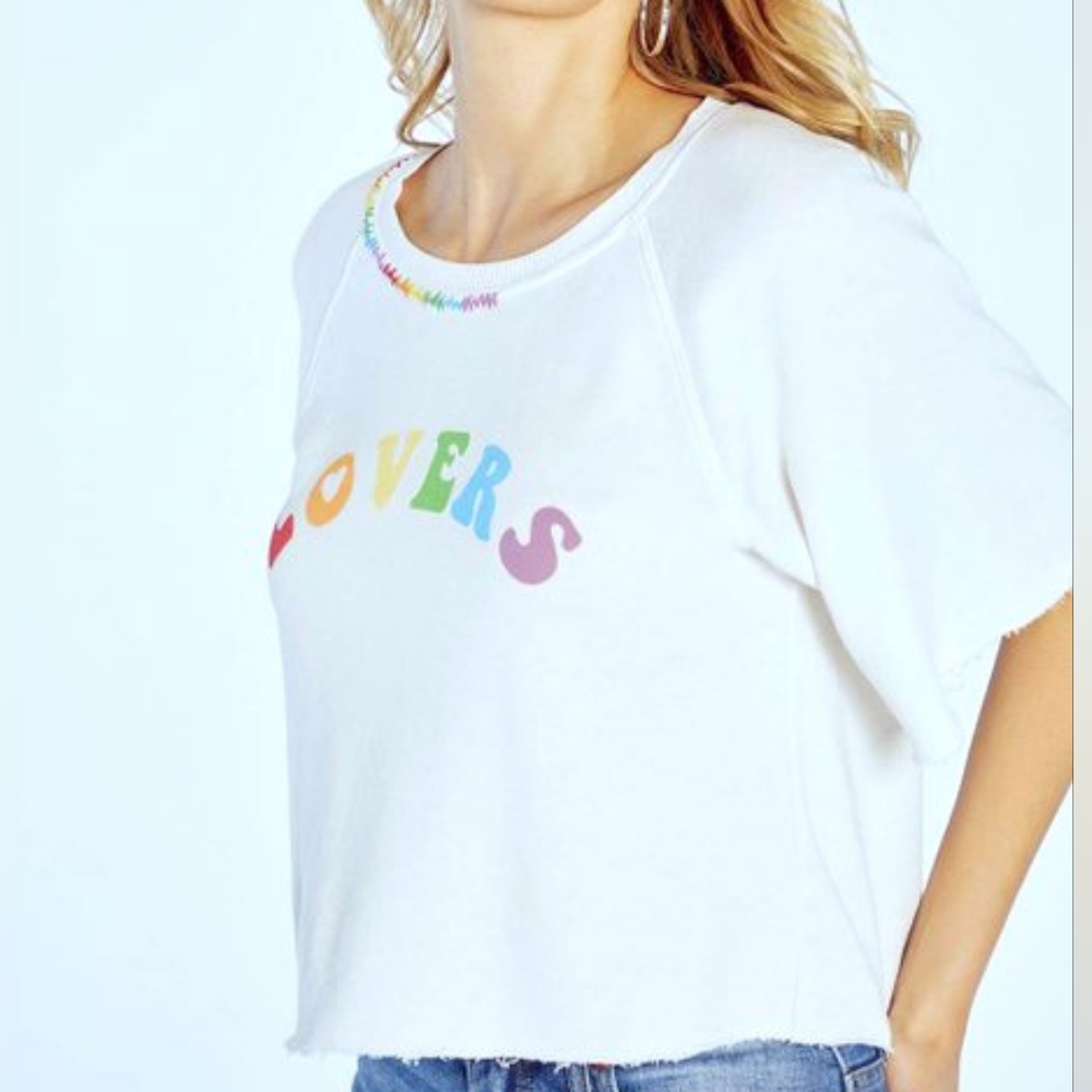 NWT WILDFOX Lovers Billie Top Sz S